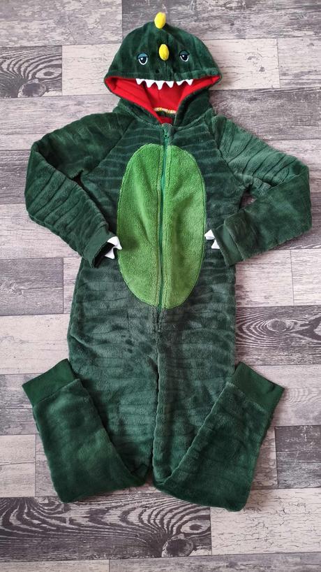 Kostým fleece overal dráček 128/134,