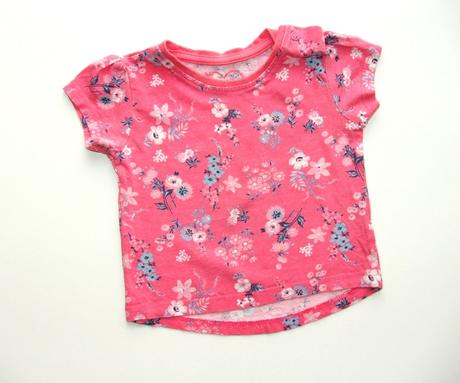 J743 květované tričko vel. 74, primark,74