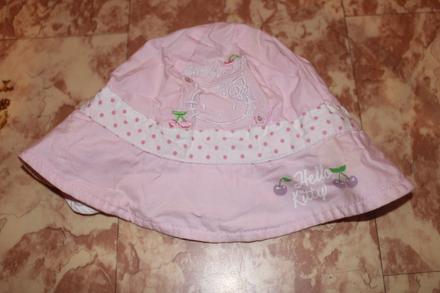 Dívčí klobouček hello kitty obv. 45 - 48 cm, sanrio,86
