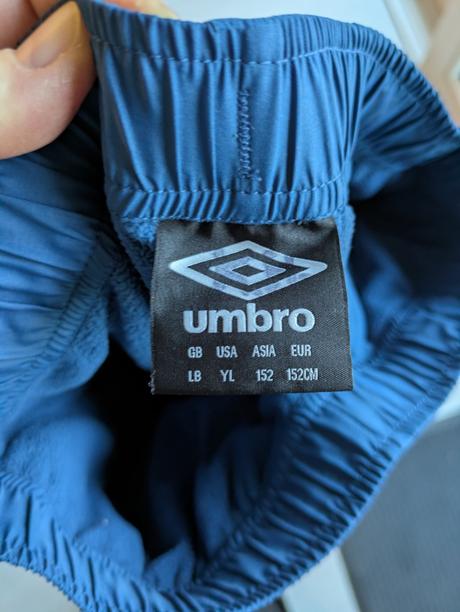 Šusťákové kalhoty umbro, umbro,152