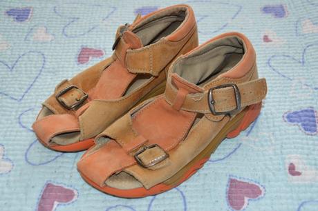 Kožené zdravotní sandálky santé, santé,30