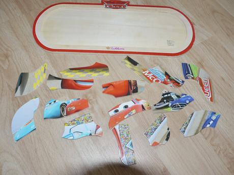 Mcqueen - zajimave drevene puzzle,