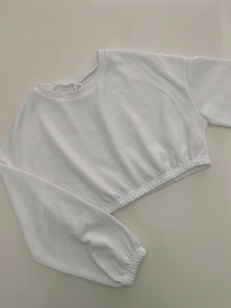 2 ks crop top/mikina shein (11 - 12 let), 152