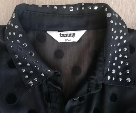 Černá halenka vel 140, 140