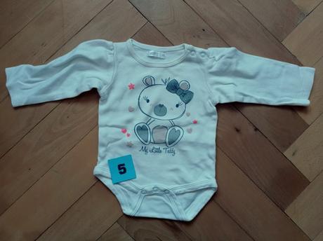 Body dlouhý rukáv 50-56, 50