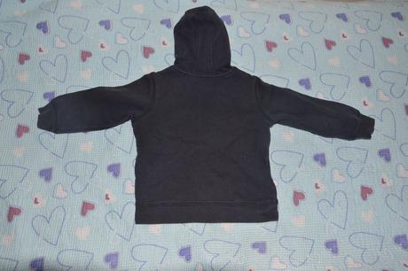 Modrá silnější tepláková mikina 98/104, 98