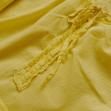 Bavlnena dlouha bluza/ saty s balonovymi rukavy 34, xs