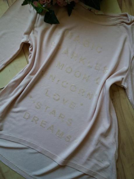 Tričko s nápisy, h&m,146