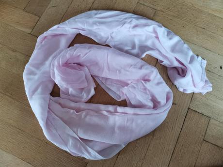 Šála třásně šál, camaieu