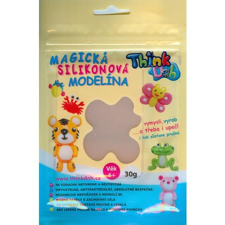 Magická silikonová modelína svítící - think doh, 