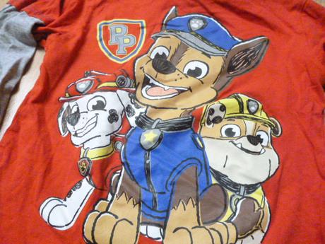 Triko tlapková patrola 3-4, rebel,104