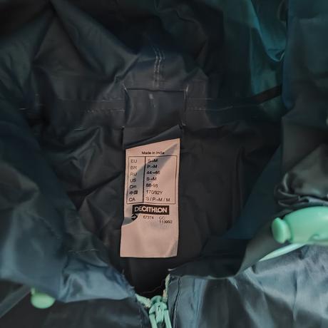 Bunda do deště, větrovka, quechua,s