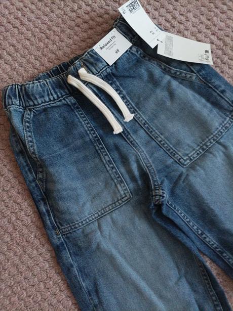 Chlapecké super džíny h&m vel.128 - nové, h&m,128