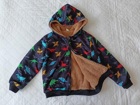 Teplá mikina bunda, 128/134, 134