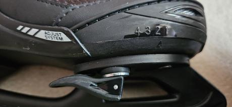 Chlapecké lední brusle oxelo černo-oranžové, 29-32, 29