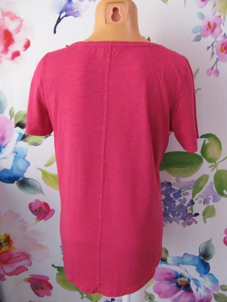 Vínové bavlněné tričko s.oliver, s.oliver,38