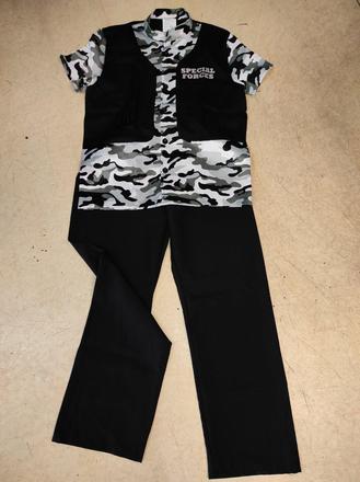 Karnevalový kostým policie, policista vel. 152, 