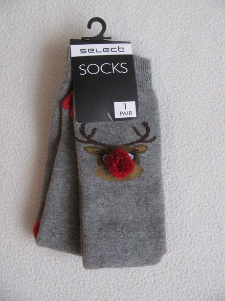 Teplé ponožky se sobem  select, select,29