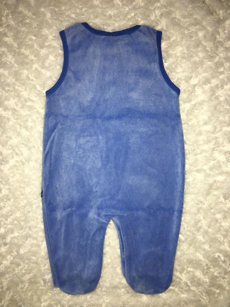 Modré sametové dupačky okay, okay,62