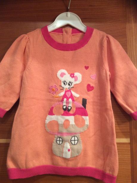 Pletené šatičky s myšičkou zn. george, george,62