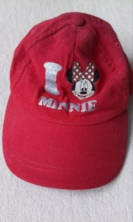 Červené kšiltovka minnie, 