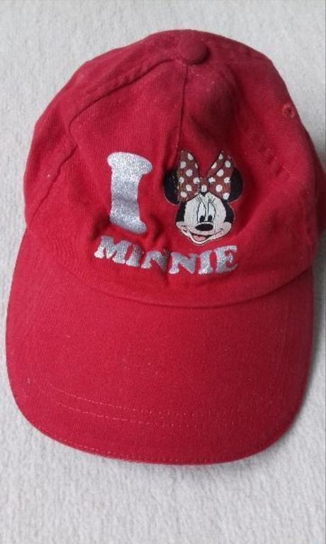 Červené kšiltovka minnie, 