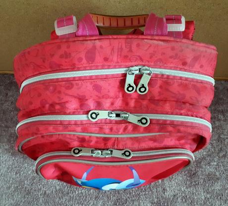 Školní aktovka (batoh) topgal, 1-3.třída, růžová, 