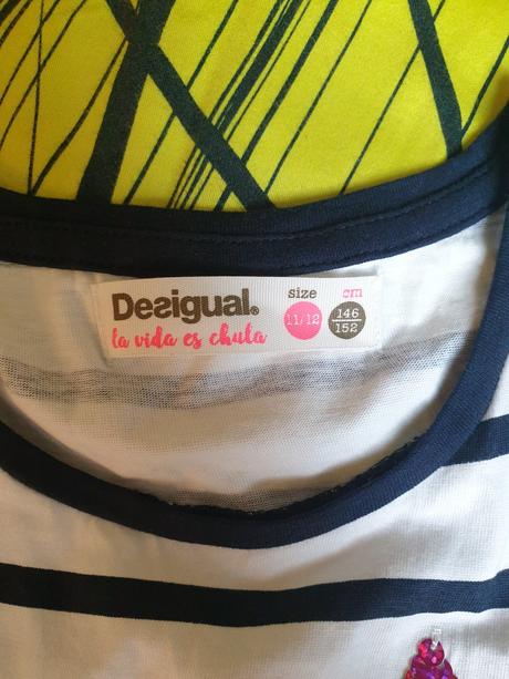 Dívčí šaty nenošené, desigual,152