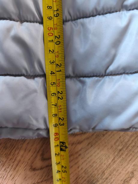 Šedá stříbrná prošívaná bunda, mohito,s