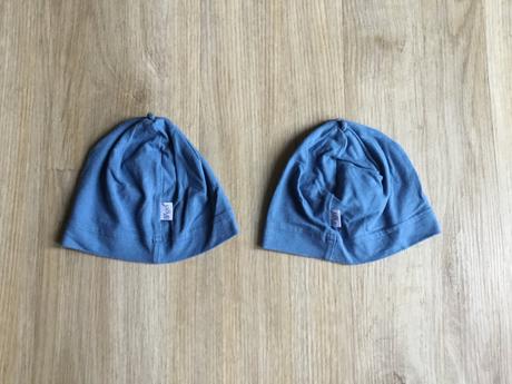 Tenké čepice little angel outlast pro dvojčata, 74