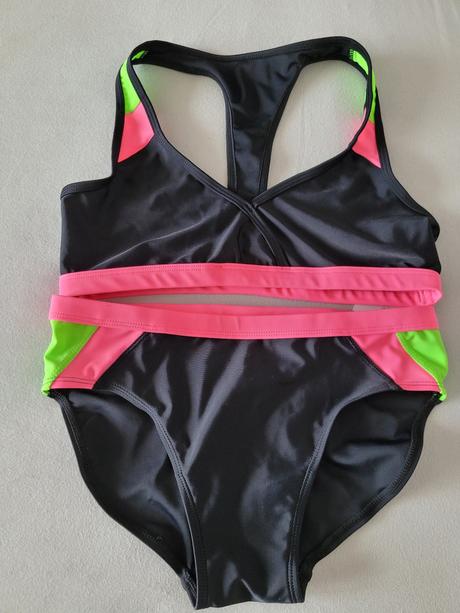 Holčičí černé plavky, next,164