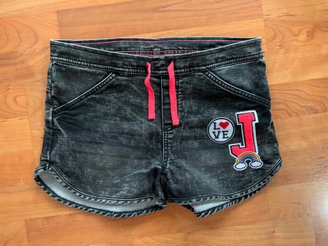 Džínové šortky, takko,164