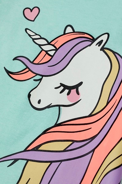 Letní šaty h&m jednorožci dívčí, h&m,92