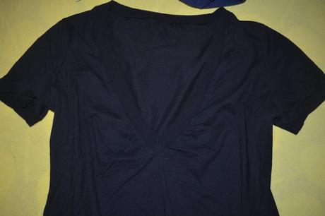 Dámské tričko v.l/xl,velký výstřih do v, l