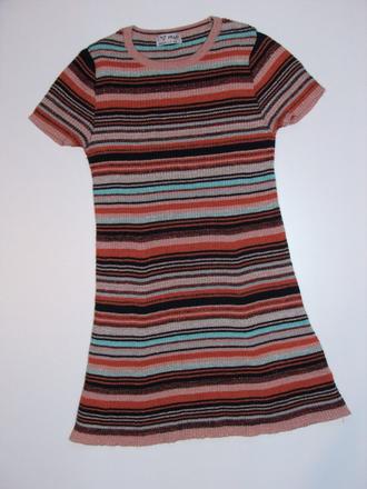 P642 úpletové šaty vel. 4-5 let, zn. next, next,110