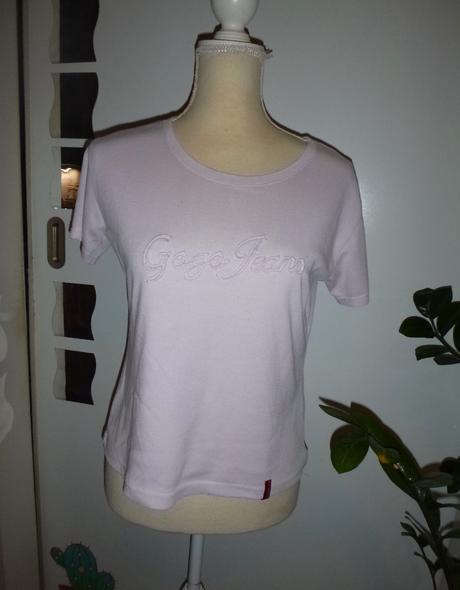 Jemně lila triko - vel.m-l, m