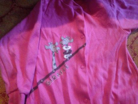 Dívčí overal žirafky vel. 80 - 86, 80