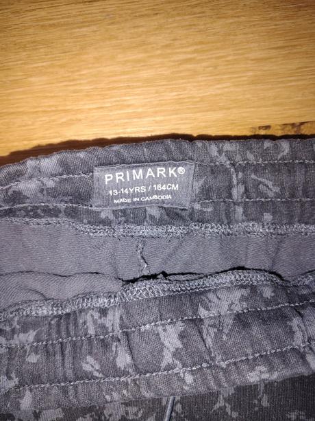 Chlapecké teplákové kraťasy primark 164 tmavě šedé, primark,164