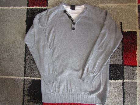 Slabý svetr s dvojím efektem,zn.dognose ,vel.158/1, dognose,158