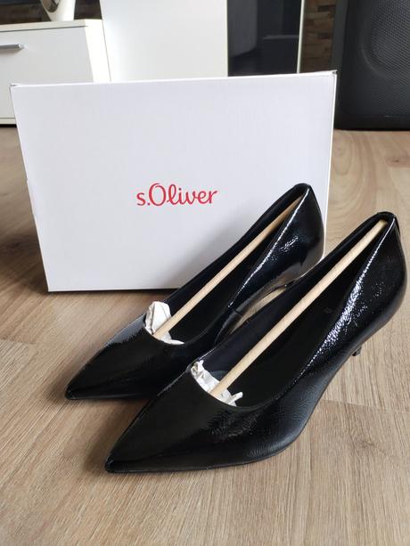 Nové lodičky s.oliver vel 39, s.oliver,39