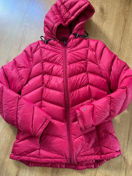 Krásná, teplá, lehká péřová bunda th, tommy hilfiger,s