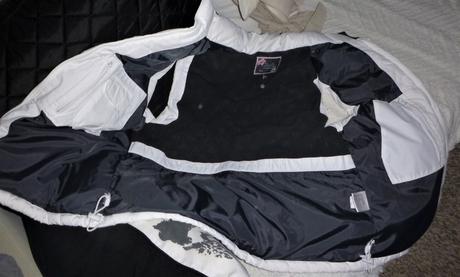 Sněhobílá-péřová vesta - vel.l, firefly,l