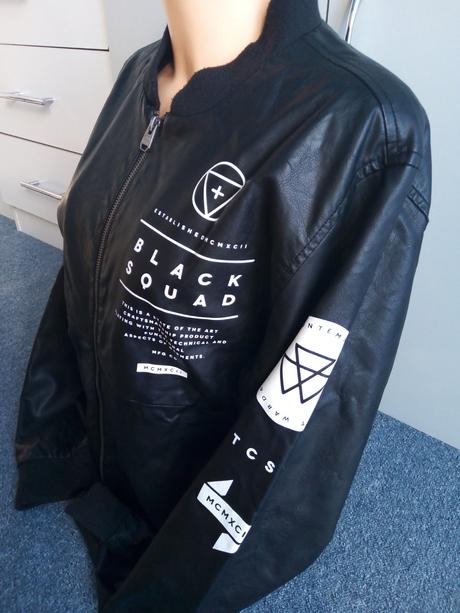 Koženková bunda zn."fsbn" vel."m", m