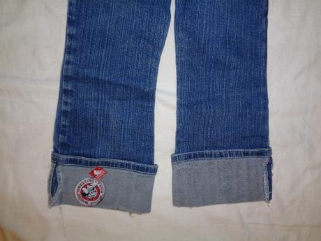 Super měkoučké elastické riflíky s minnie, c&a,92