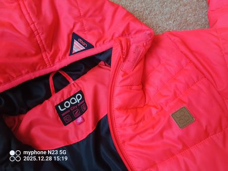 Kabát zimní neón zn."loap city" vel."146-152", loap,146