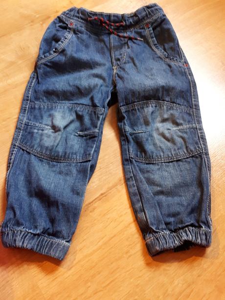 Pohodlné džíny rifle , h&m,98