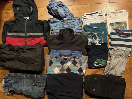 Set oblečení pro kluky - 14ks, vel. 4-6 let, 104–116