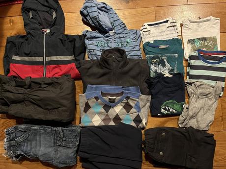 Set oblečení pro kluky - 14ks, vel. 4-6 let, 104–116