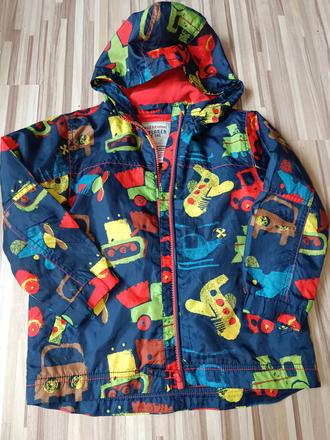 Jarní podzimní bunda s letadly, bagry 110 next, next,110