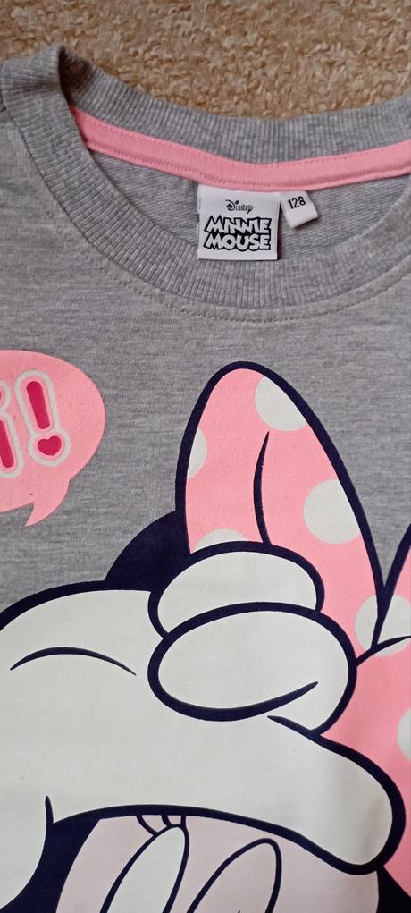 Mikina s minnie zn."disney" vel."128", disney,128
